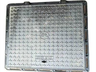 球墨鑄鐵井蓋重型五防圓形雨污水 φ700(zq)重型球墨鑄鐵井蓋