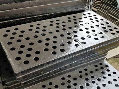球墨鑄鐵水篦子 鑄鐵溝蓋板 300*500圓孔型