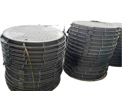 球墨鑄鐵井蓋承載 球墨鑄鐵雙層井座井蓋