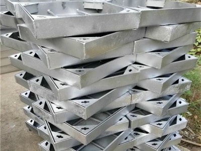 球墨鑄鐵圓井蓋雨水污水化糞池蓋板 球墨鑄鐵井蓋400×600