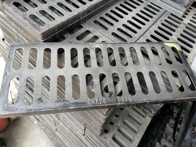 球墨鑄鐵水篦子 鑄鐵溝蓋板 250*700